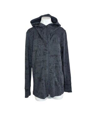 Icebreaker Merino Away 2 Long Sleeve Zip Up Hooded Sweater, Monsoon, Outdoor, XL